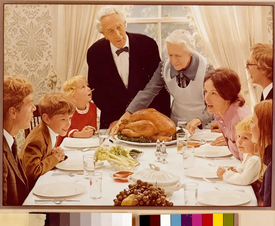 Kerim's Triptych ❧ Monkey House, Rockwell Thanksgiving,  Flying Enterprise