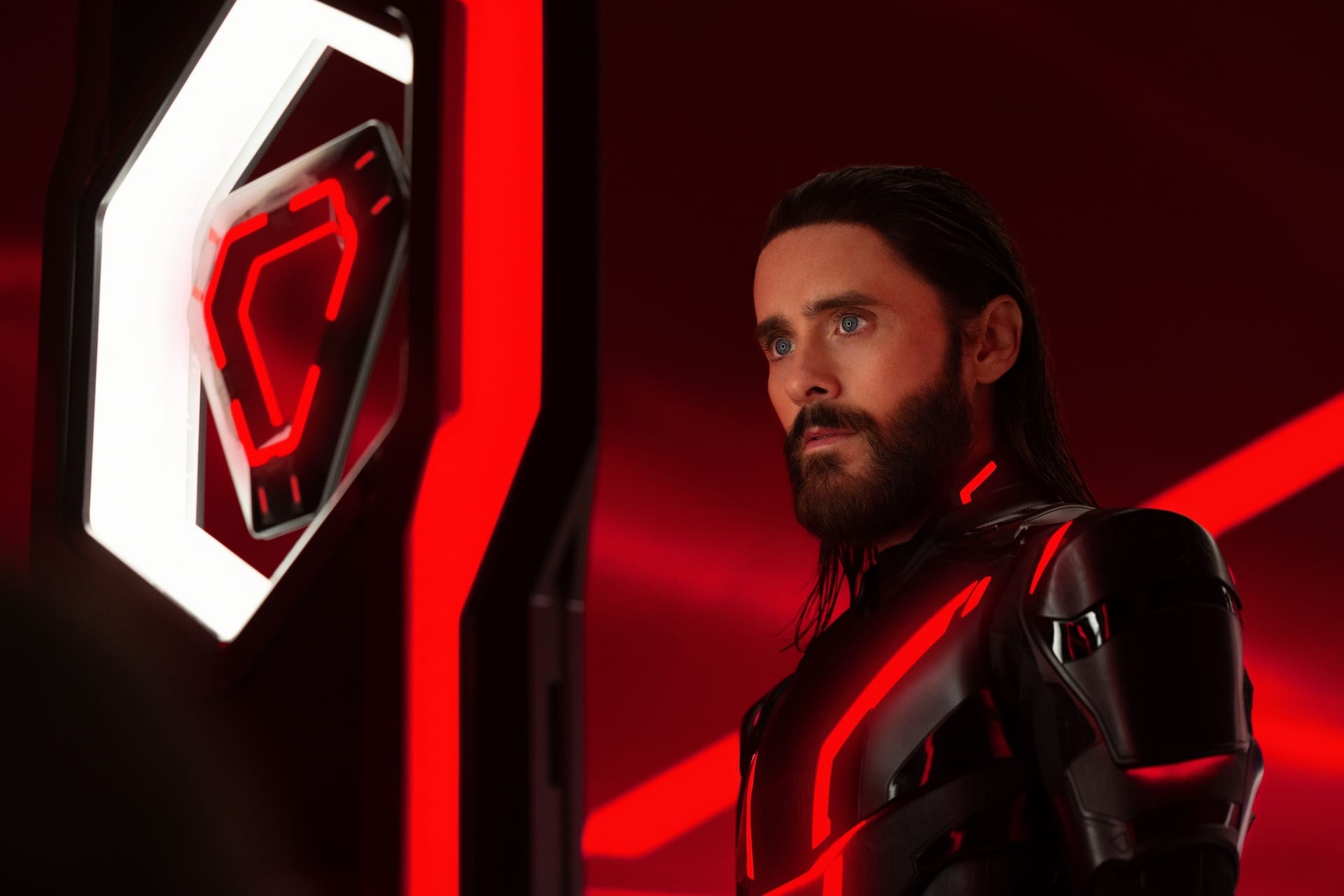 Jared Leto as Ares in TRON: Ares.