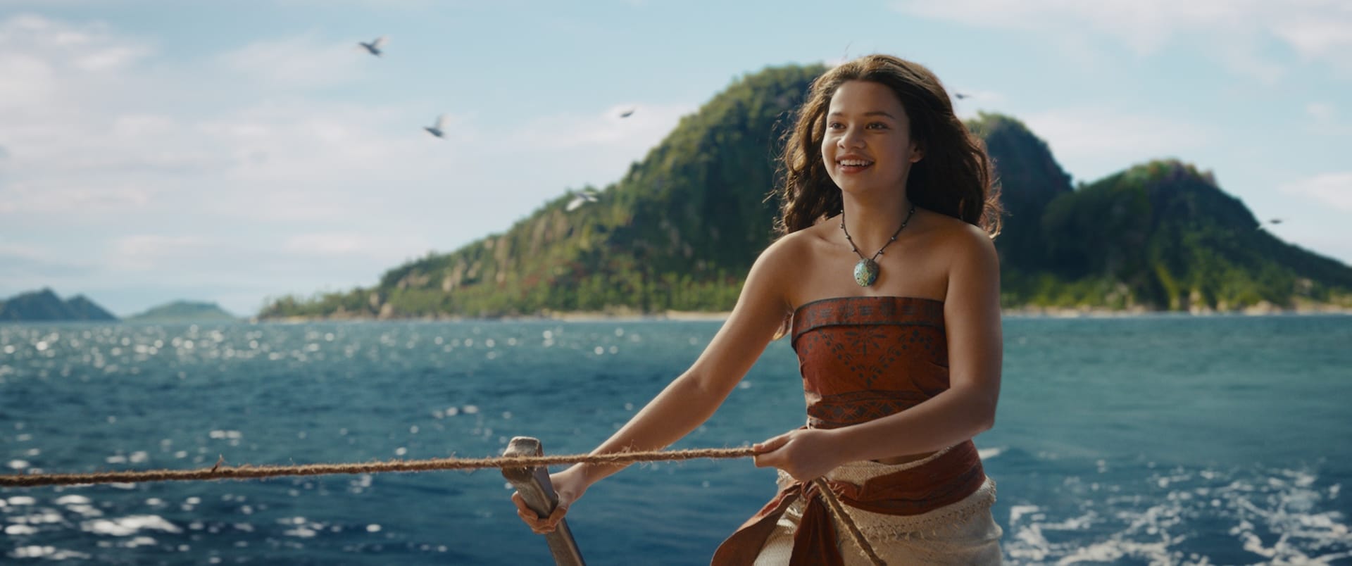 Catherine Laga'aia as Moana in Moana.