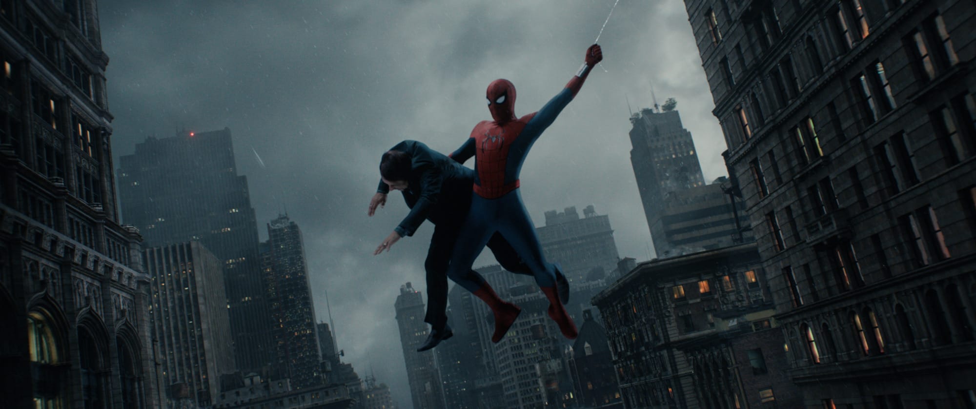 Tom Holland as Spider-Man in Spider-Man: Brand New Day. 