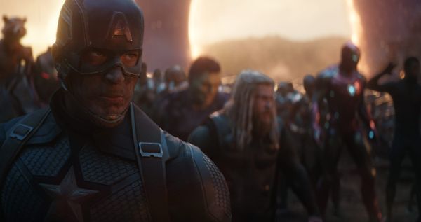 Chris Evans as Captain America in Avengers: Endgame