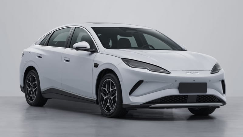 Filed Image of the BYD Seal 08 EV