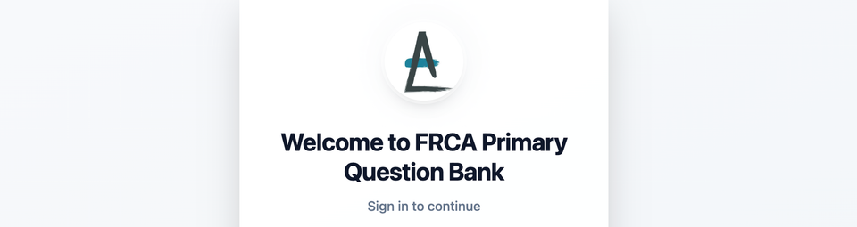 The Primary FRCA question bank