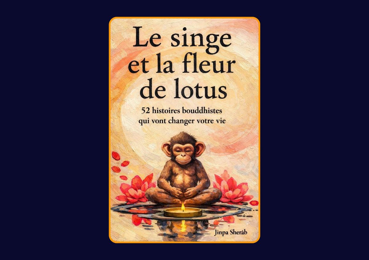 Le singe et la fleur de lotus de Jinpa Sherab : Avis honnête - Qu’apprends-tu vraiment dans ce livre ?