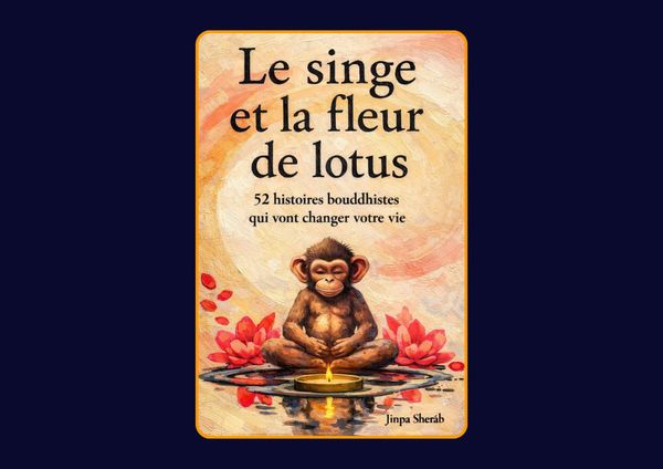 Le singe et la fleur de lotus de Jinpa Sherab : Avis honnête - Qu’apprends-tu vraiment dans ce livre ?