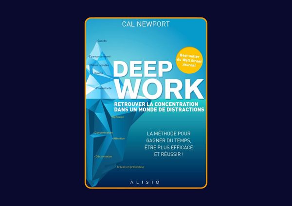 Deep work - Retrouver la concentration dans un monde de distractions de Cal Newport : Avis honnête - Qu’apprends-tu vraiment dans ce livre ?