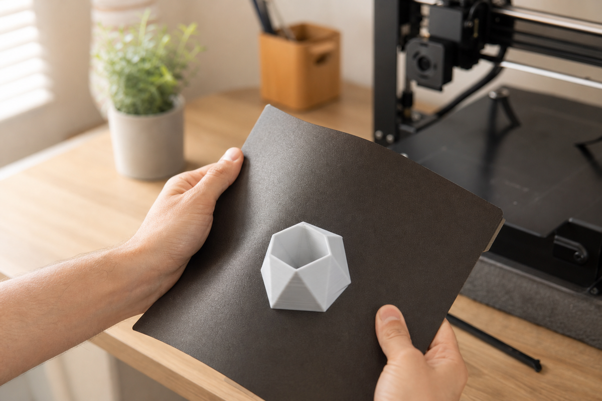 how to remove 3d print from bed hero