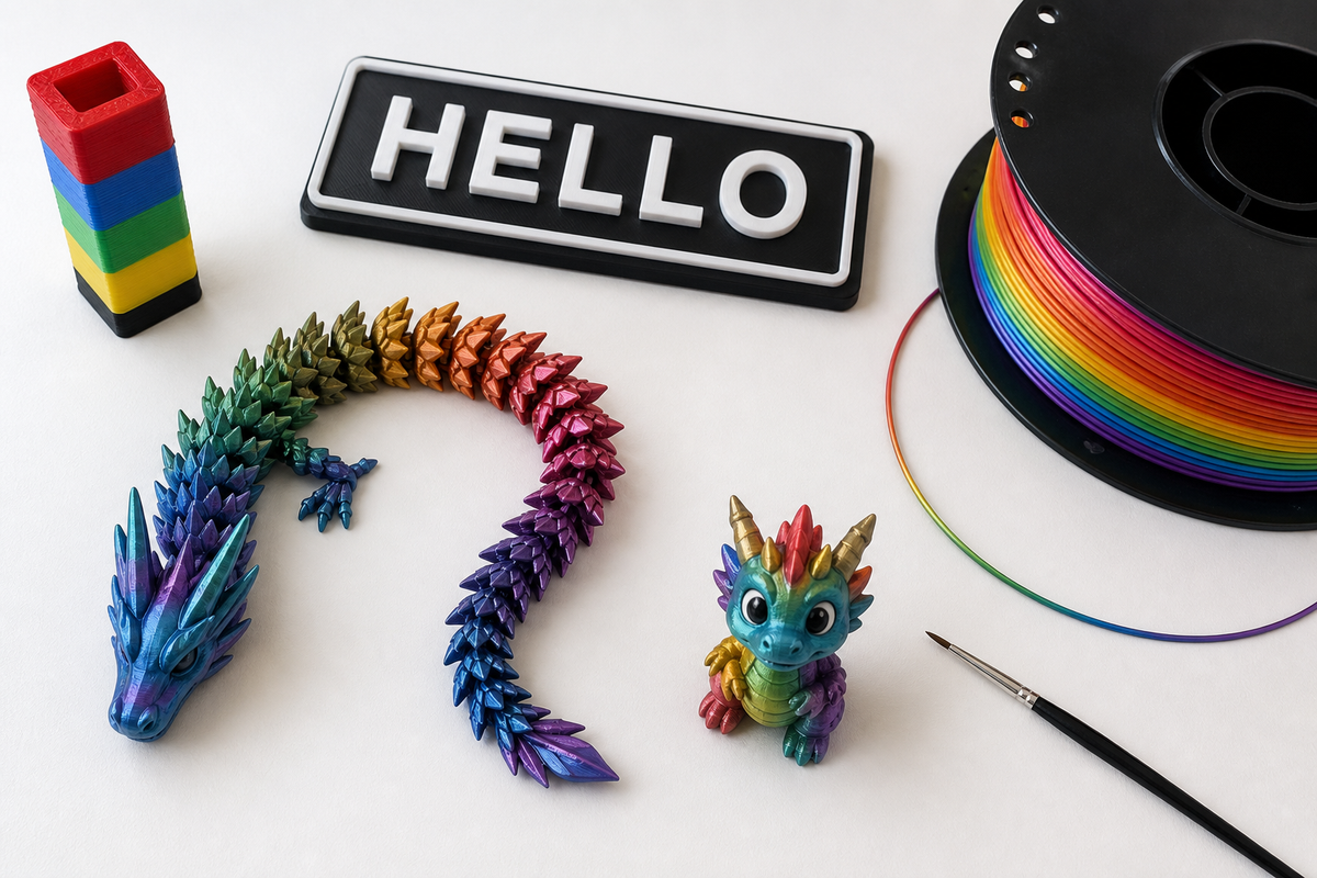 How to 3D Print Multiple Colors