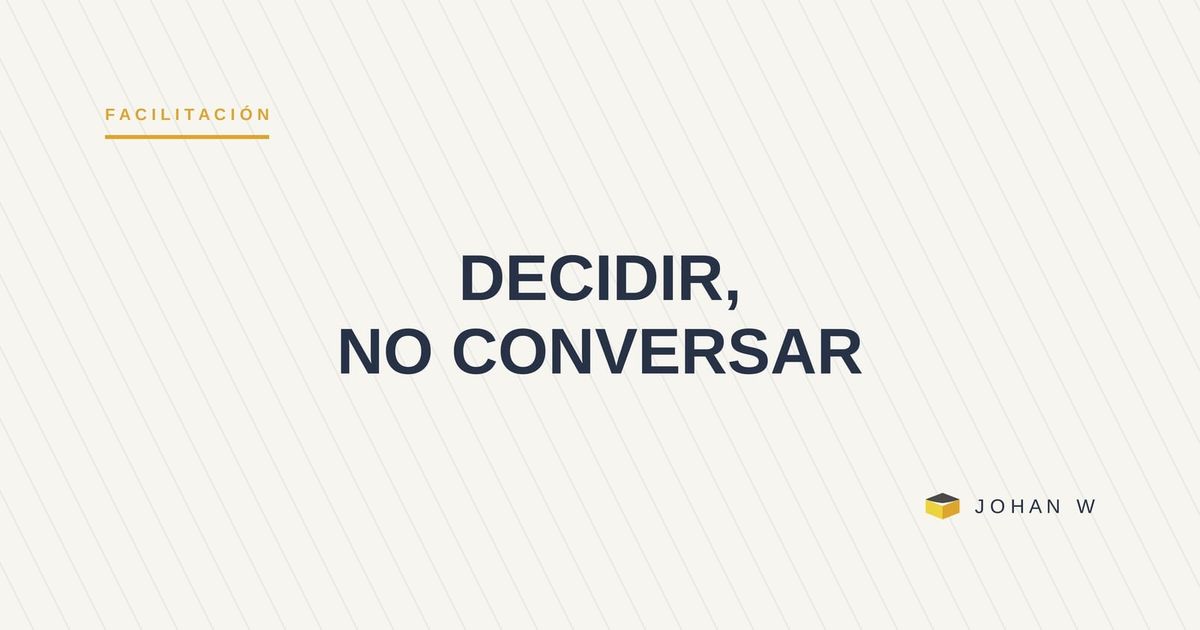La reunión que no decidió nada