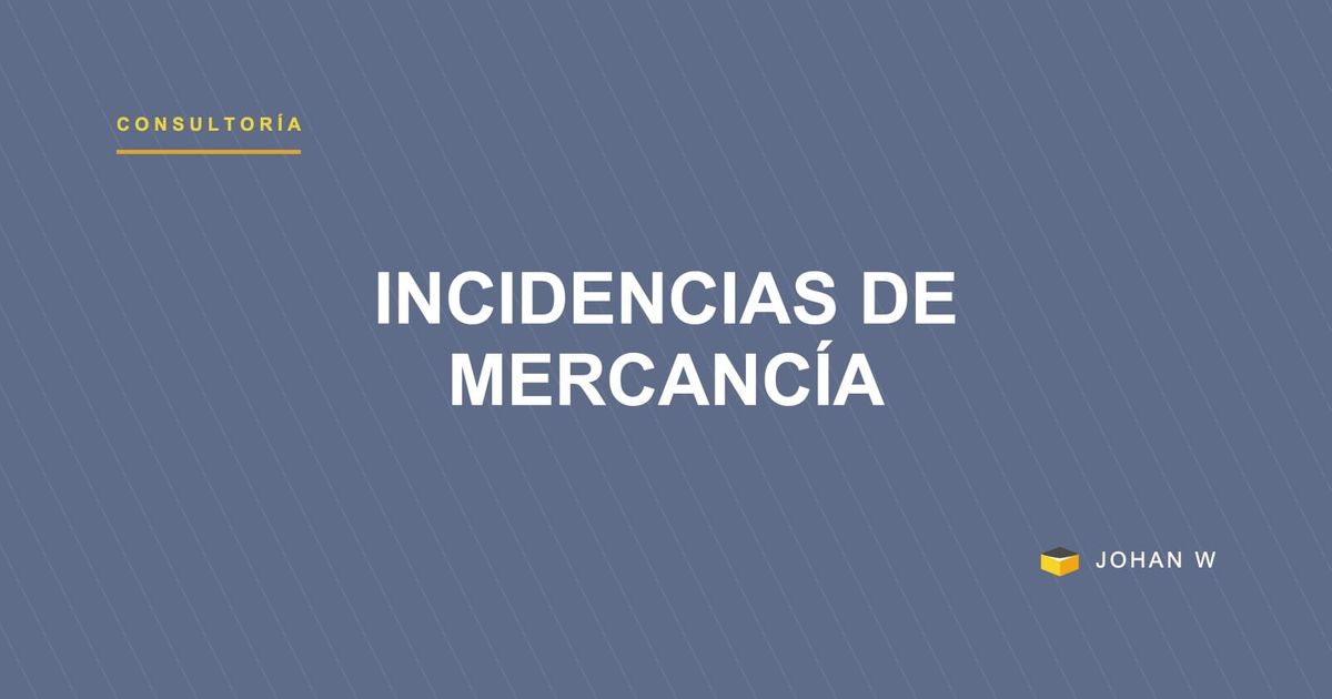 Poka-yoke aplicado a la gestión de incidencias de transporte de mercancías
