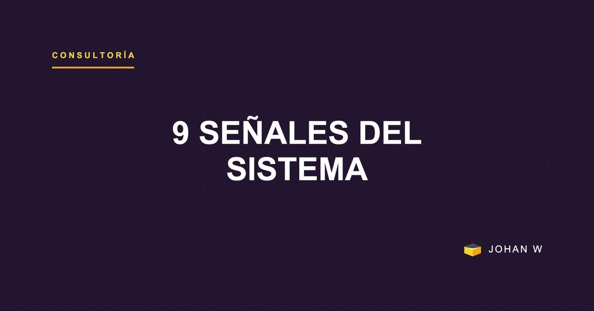 9 señales de que el problema es tu sistema, no tu gente