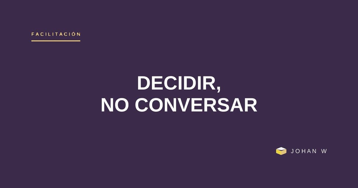 La reunión que no decidió nada