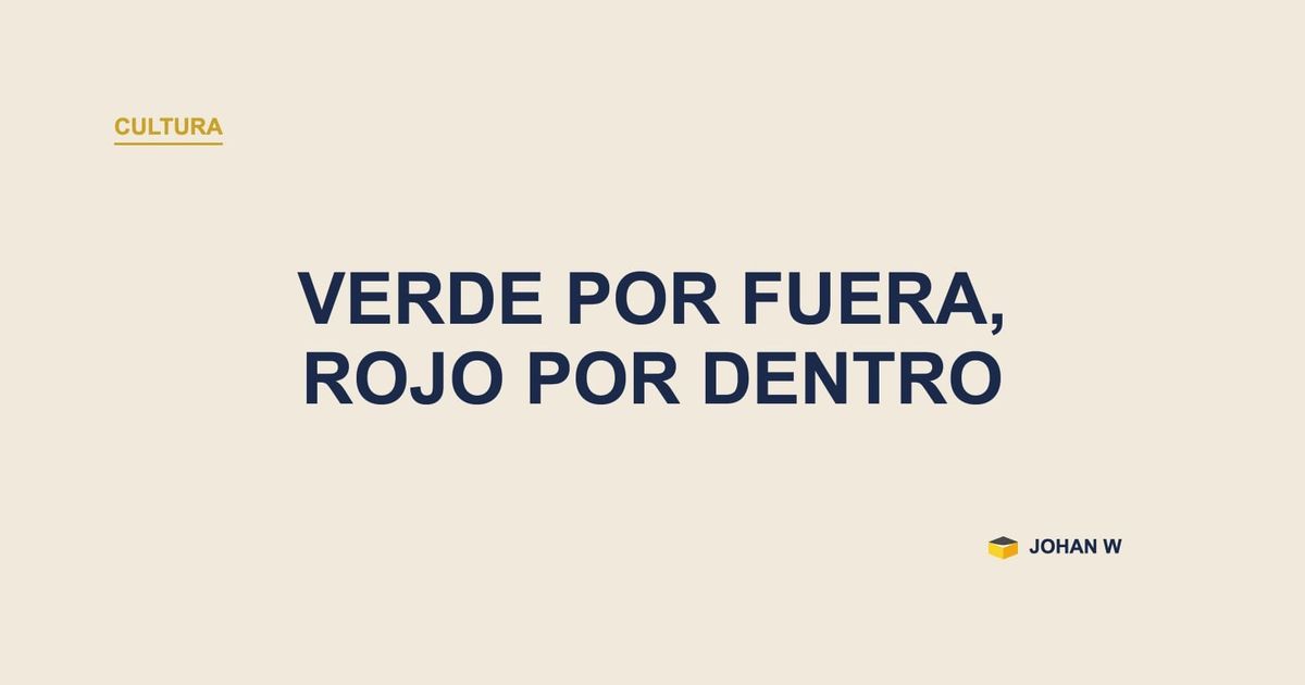 🍉 Verde por fuera, rojo por dentro