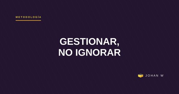 Gestionamos todo, menos la atención