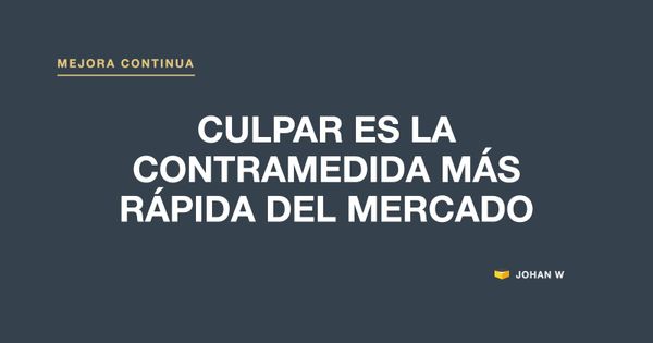 ⚡ Culpar es la contramedida más rápida del mercado