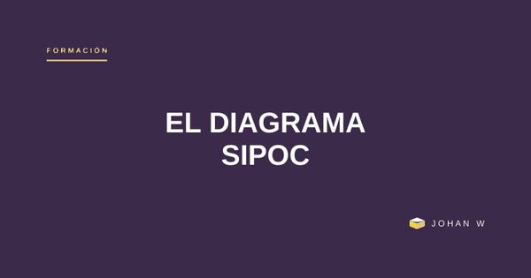 El diagrama SIPOC: cinco columnas para entender un proceso en diez minutos