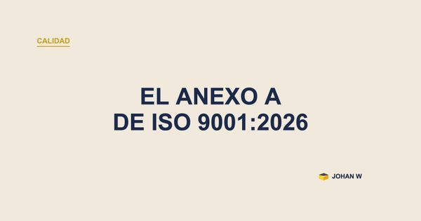 📖 ISO 9001:2026 estrena el Anexo A: la primera guía dentro de la propia norma