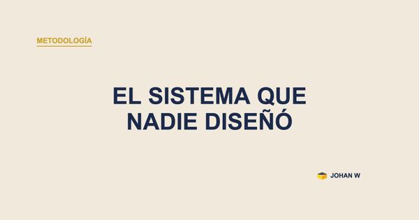 🗂️ Tu sistema de gestión ya existe, solo que nadie lo diseñó