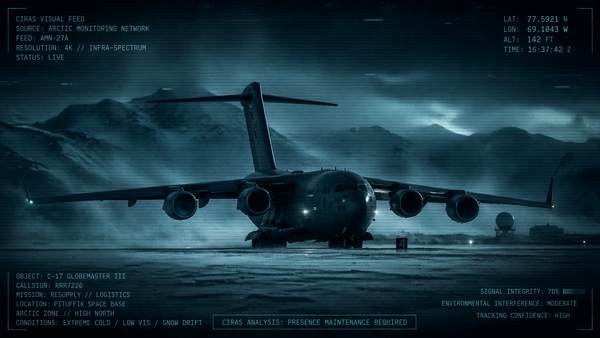 RAF C-17 Globemaster Arctic Resupply Mission — High North Surveillance and Arctic Military Activity