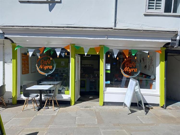 Cafe Myra in Ipswich