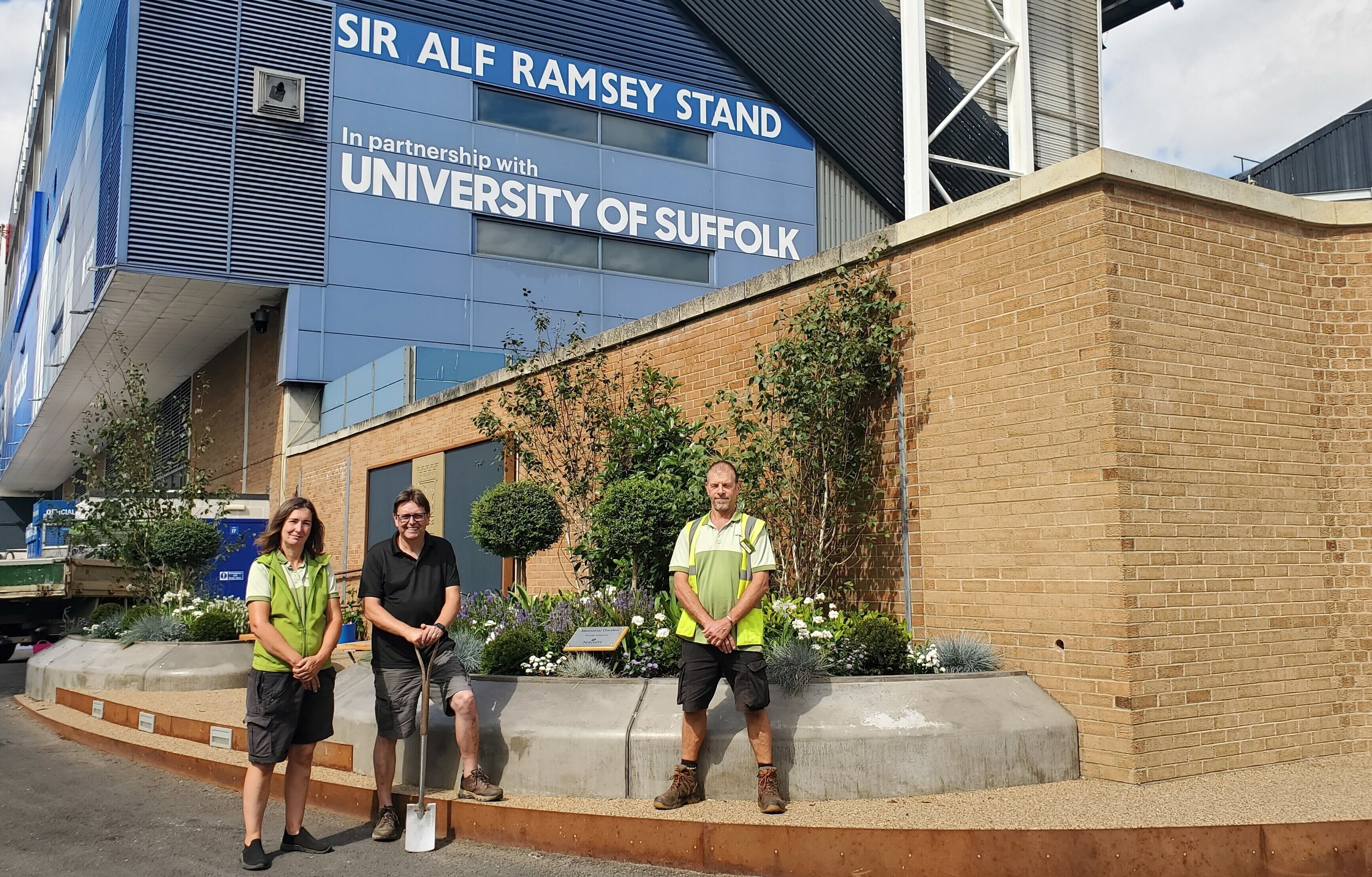 The Ipswich Town Football Club Garden of Remembrance