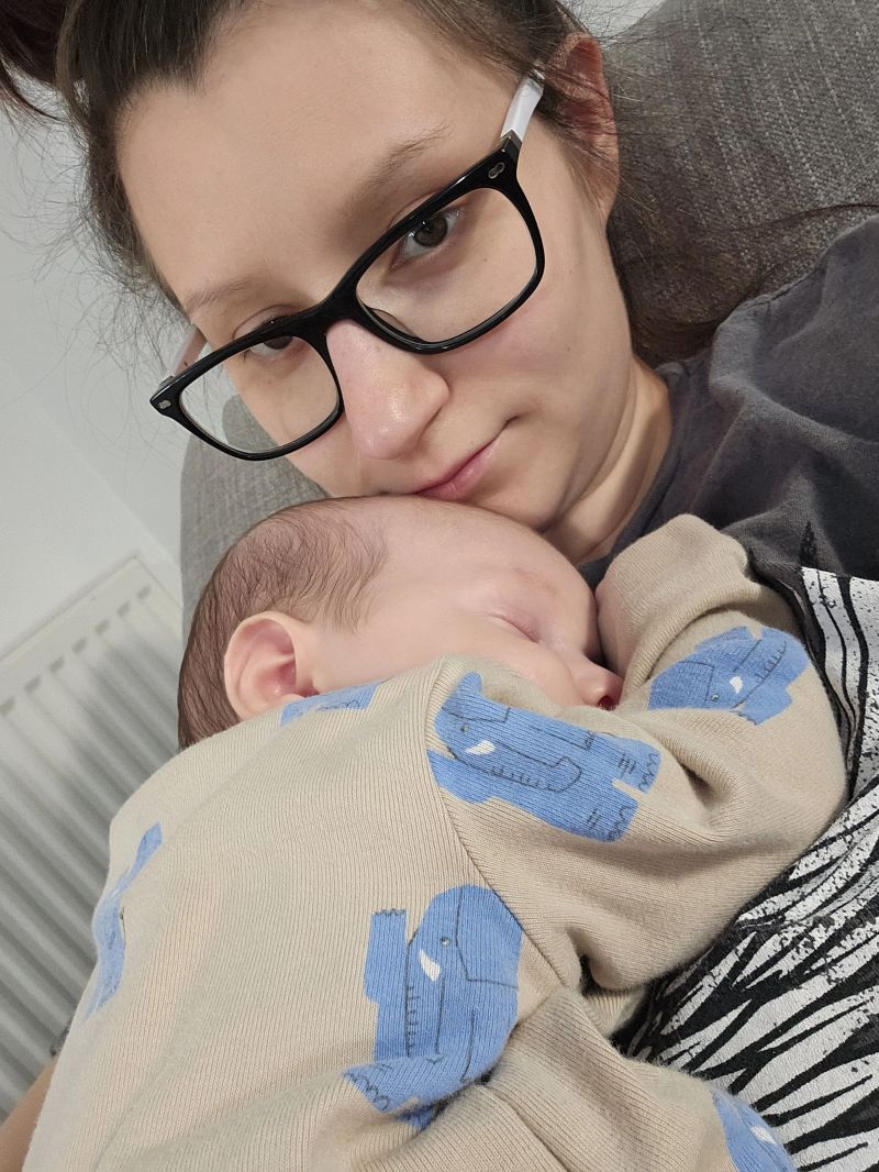 Kara and her son