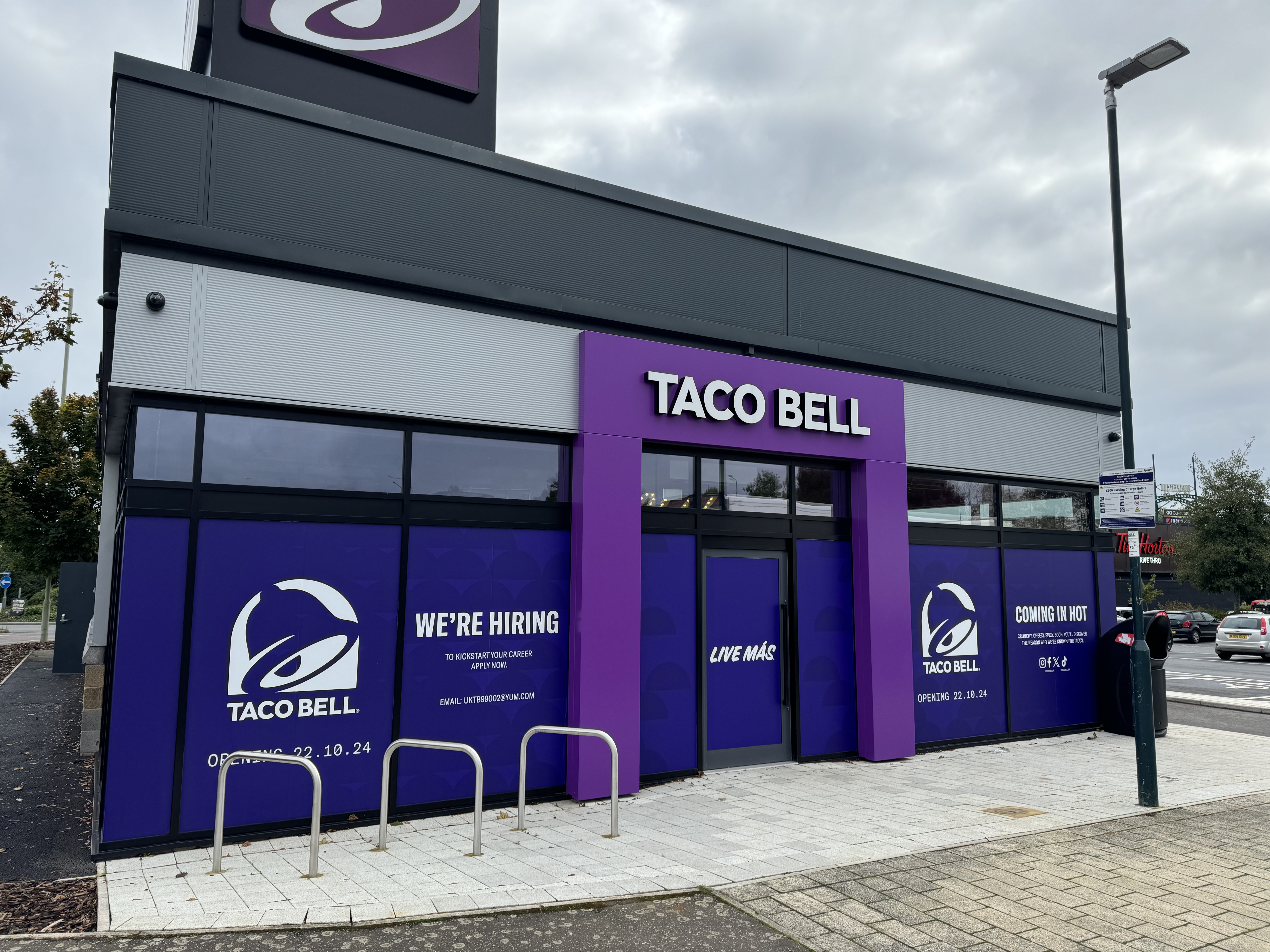 Taco Bell at Anglia Retail Park in Ipswich