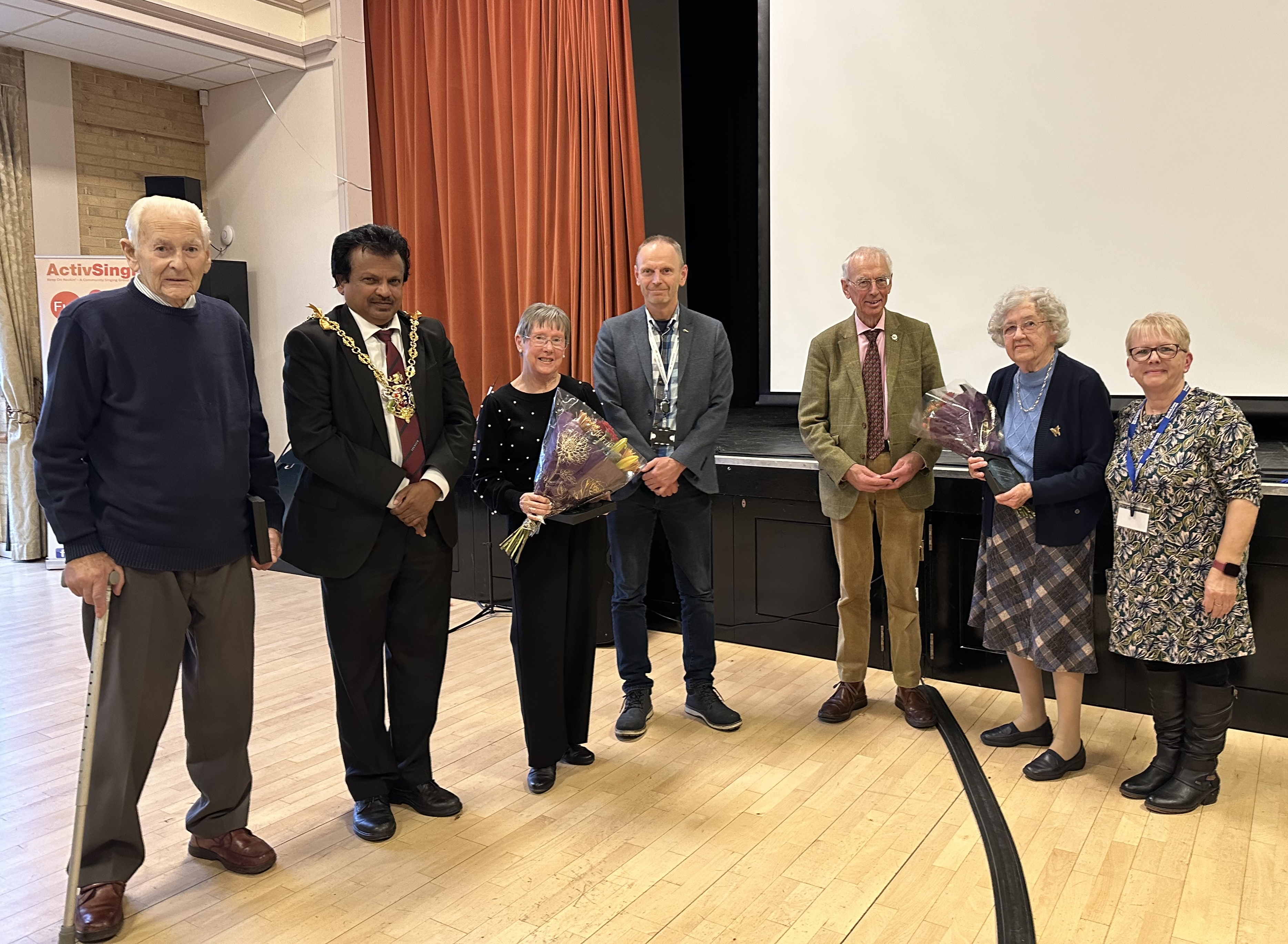 The Mayor of Ipswich celebrated with 117 volunteers, members, staff, partners, and supporters for local charity ActivLives’ Annual General Meeting