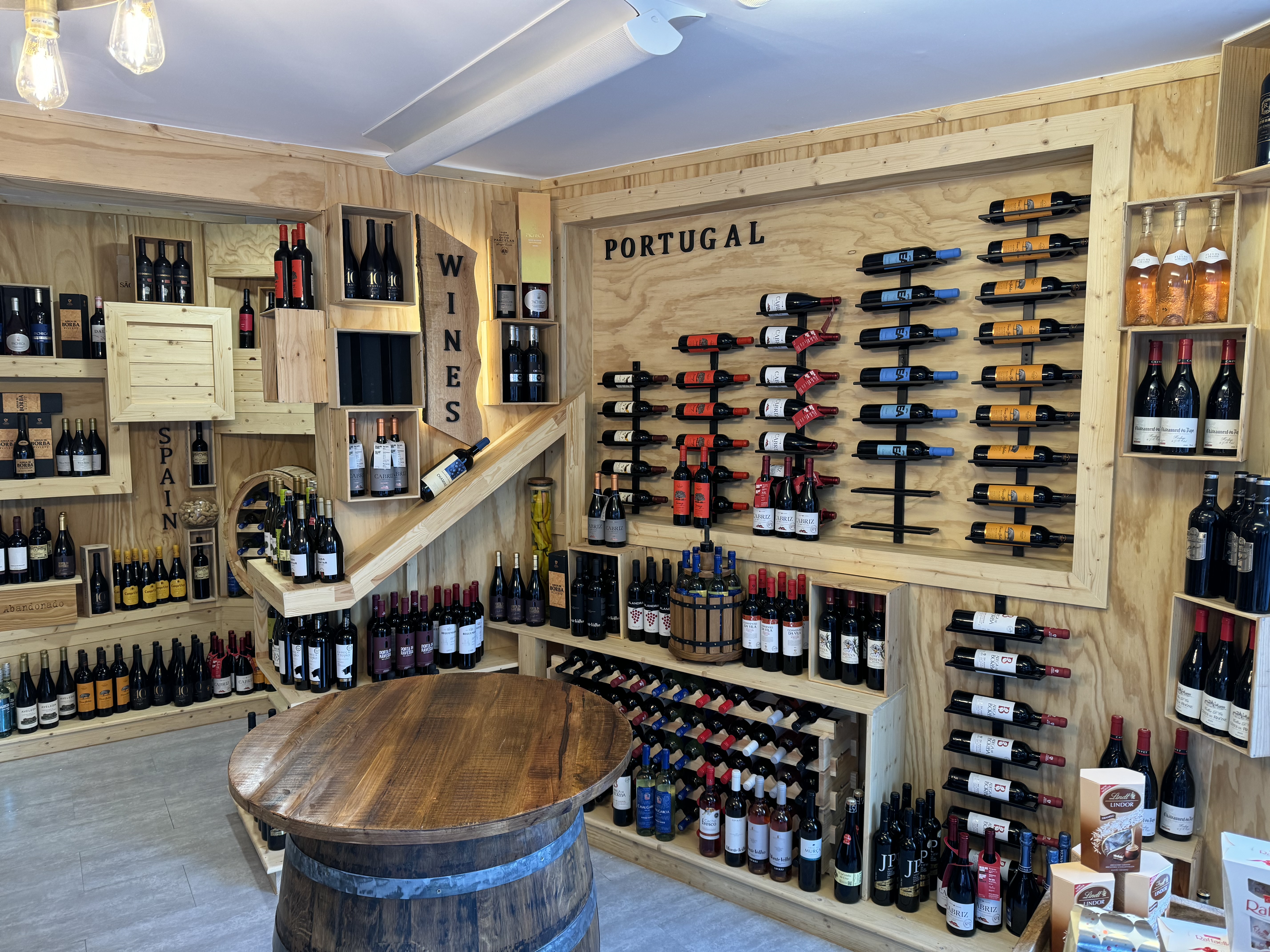 There is a large selection of wines on offer at Imperio in Ipswich