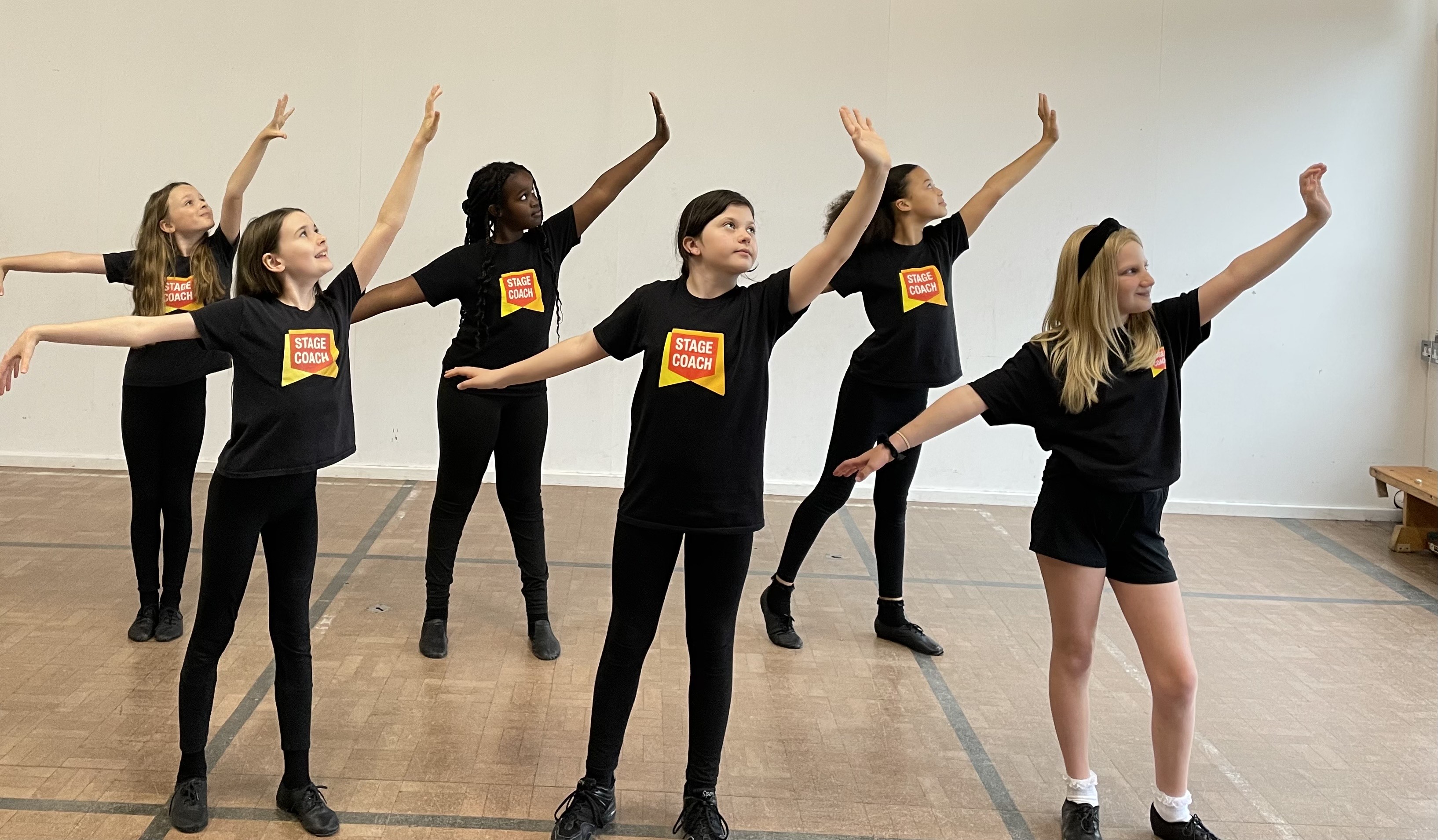 Alice at Stagecoach Ipswich with her classmates