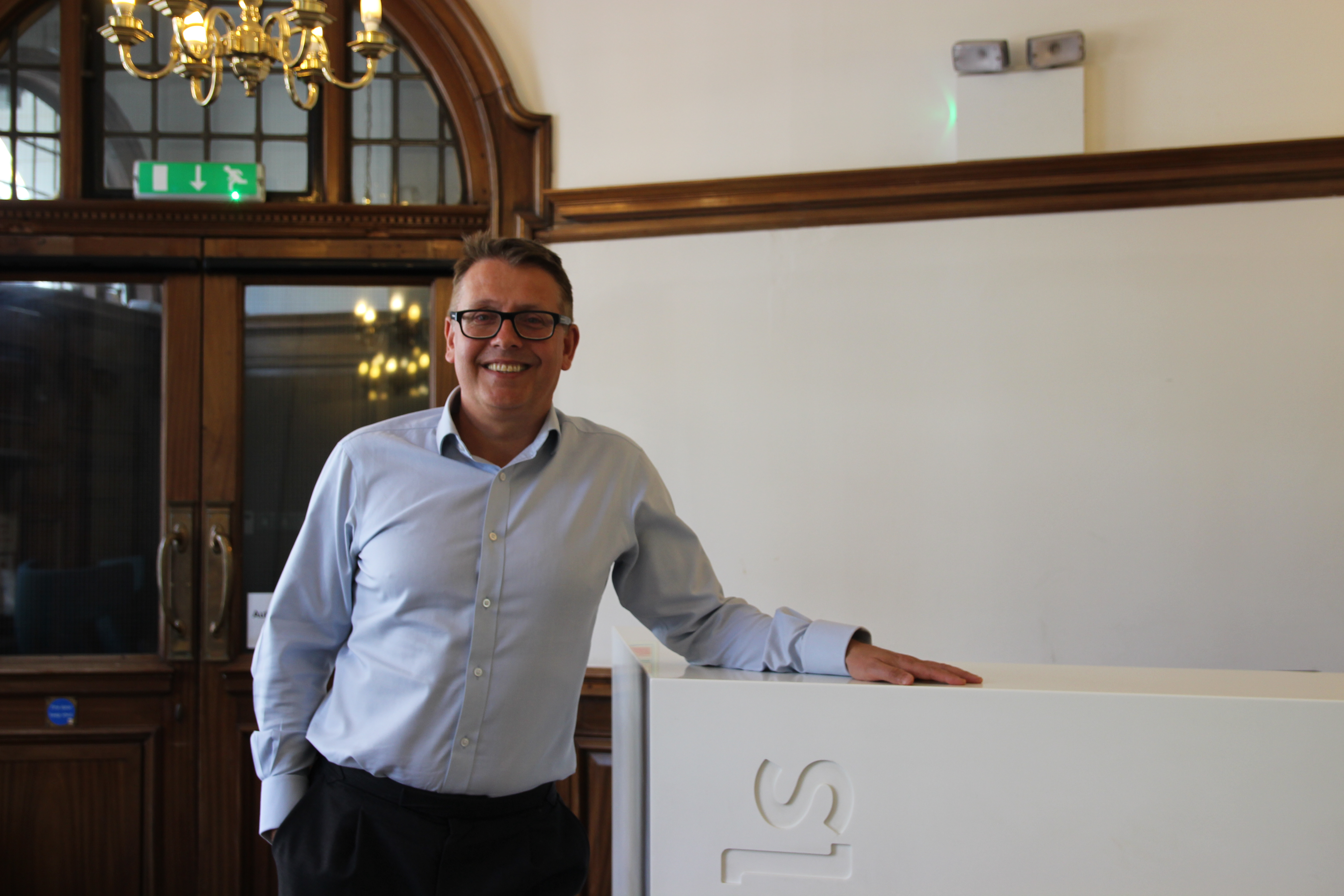 Nick Attwell in the Attwells Ipswich office