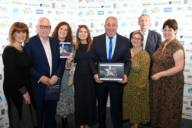 Kesgrave War Memorial Community Centre (KWMCC) won Active Community of the Year at the Active Suffolk Awards on 15 November 2024