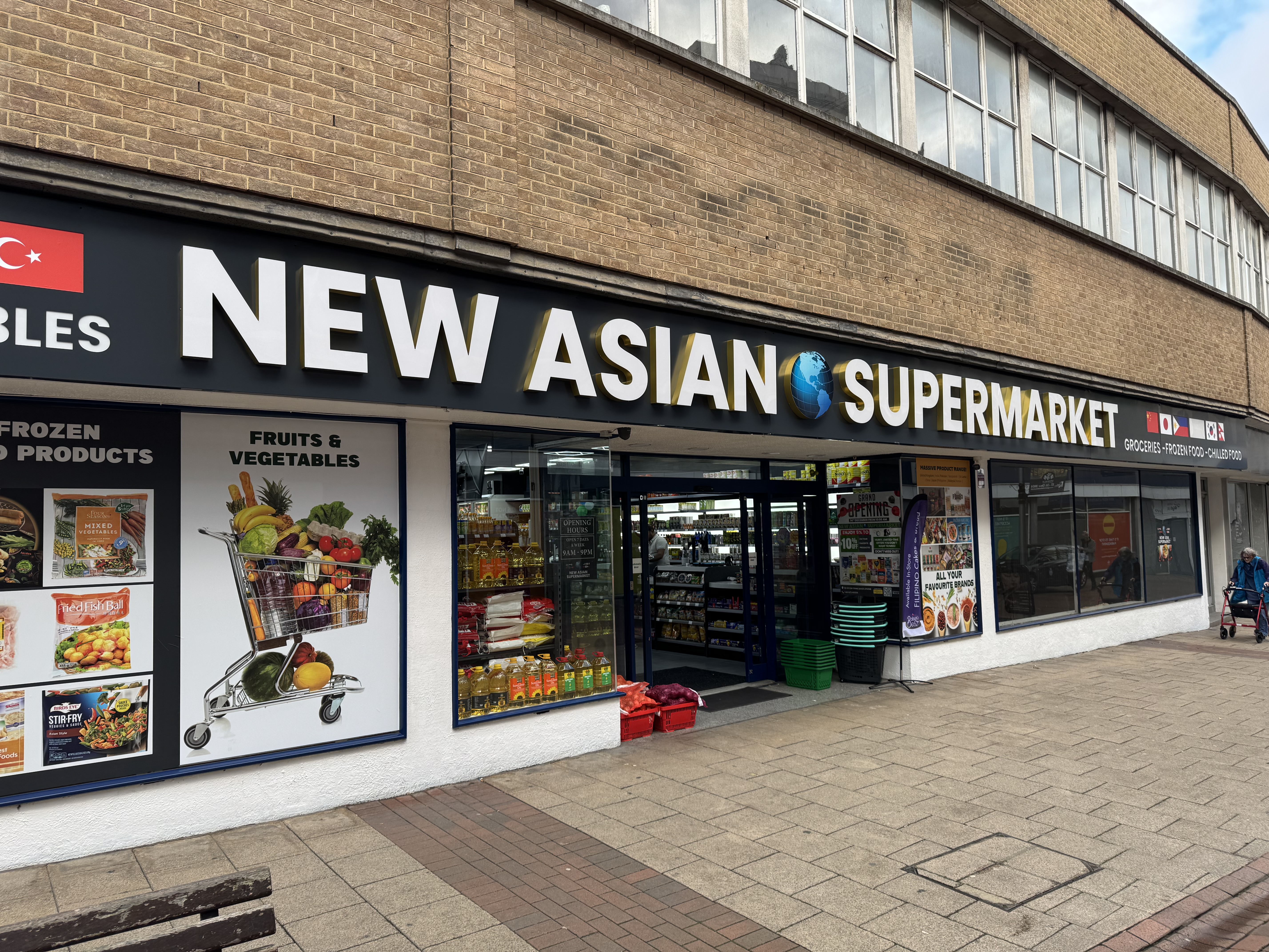New Asian Supermarket on Carr Street in Ipswich