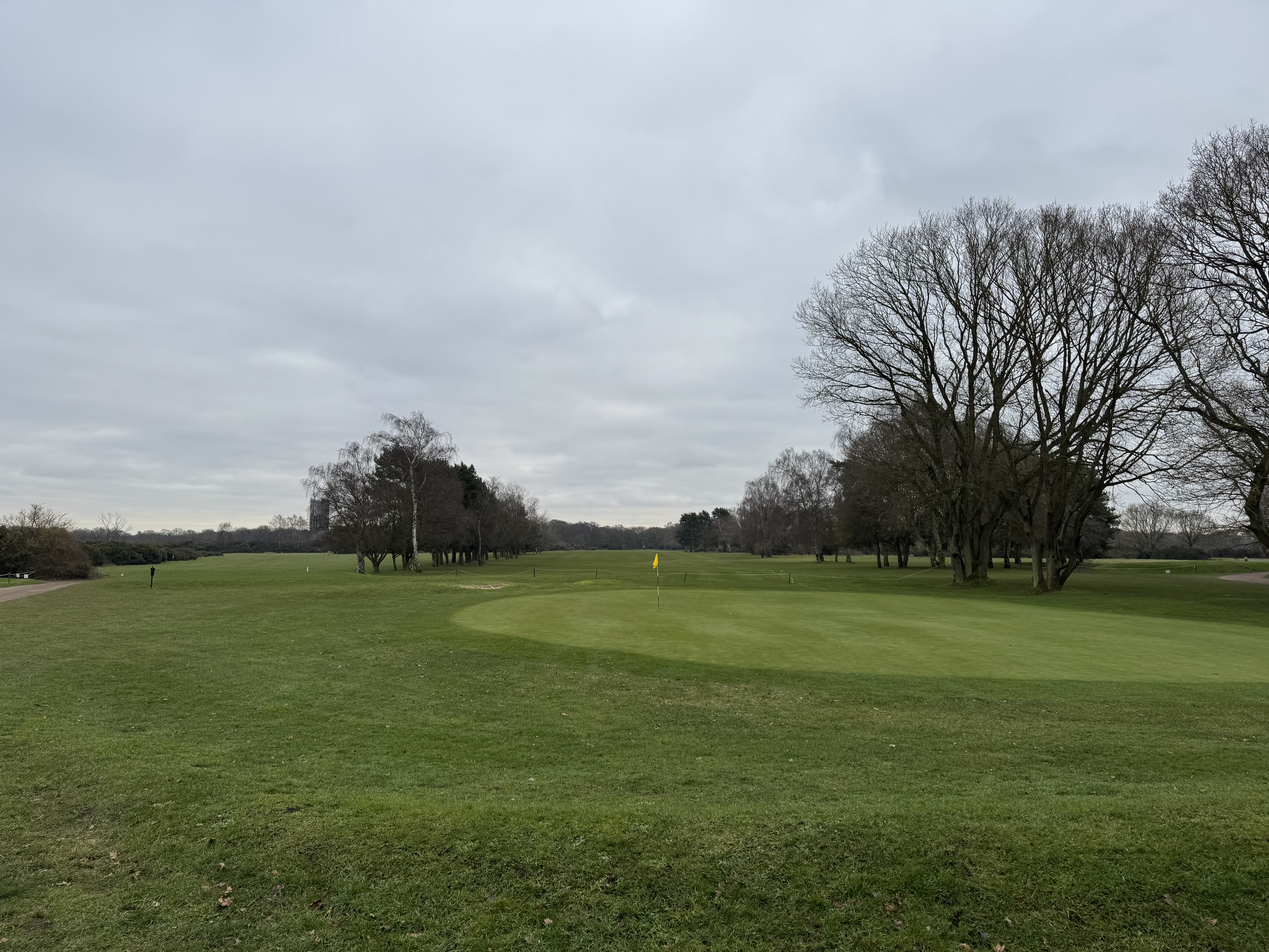 The 18th hole at Rushmere Golf Club