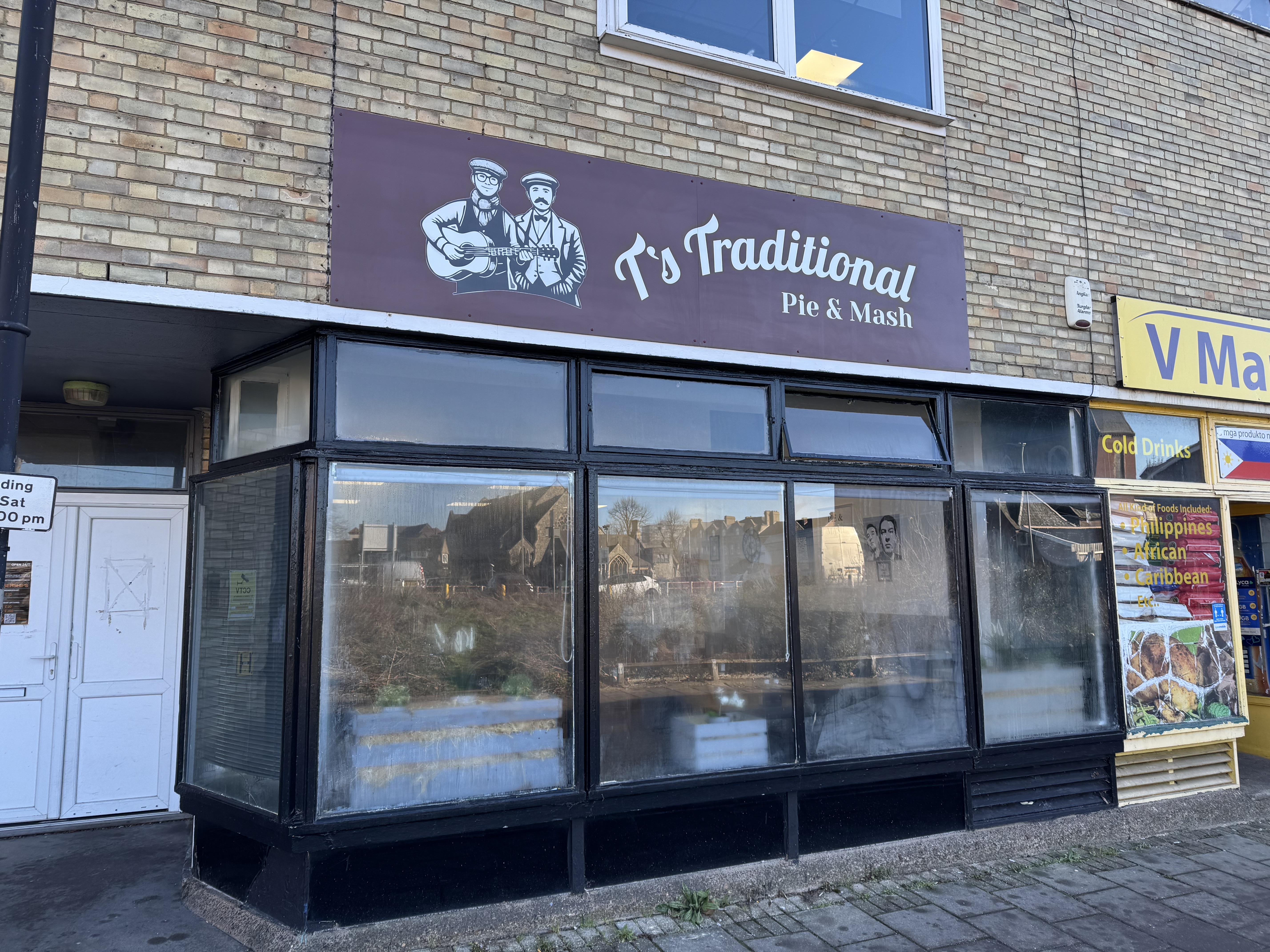T's Traditional Pie & Mash on Upper Orwell Street in Ipswich