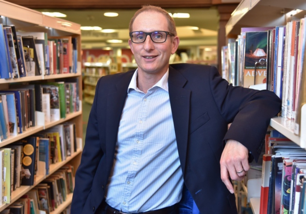 Bruce Leeke, CEO of Suffolk Libraries