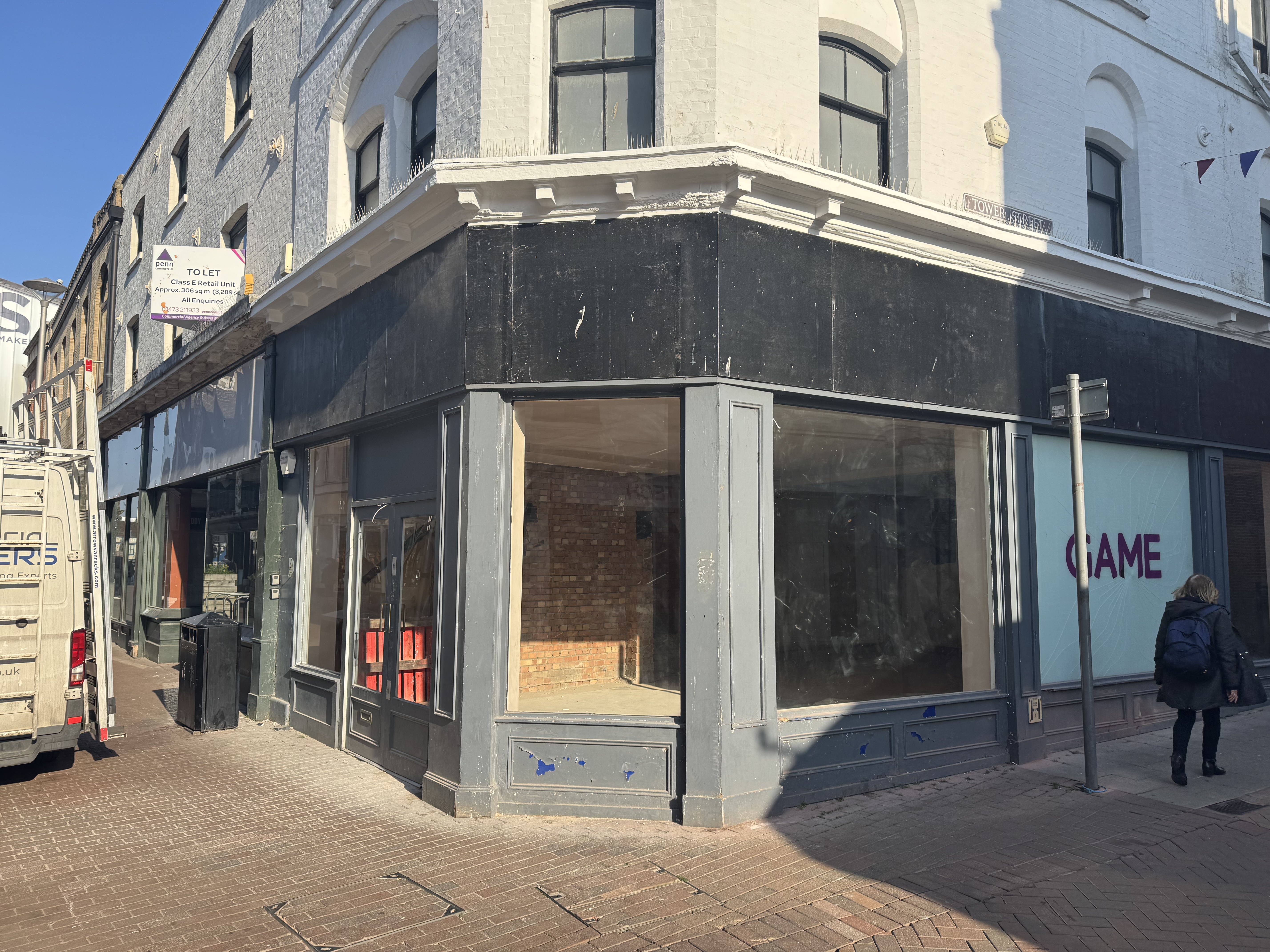 The former GAME unit on Tavern Street in Ipswich