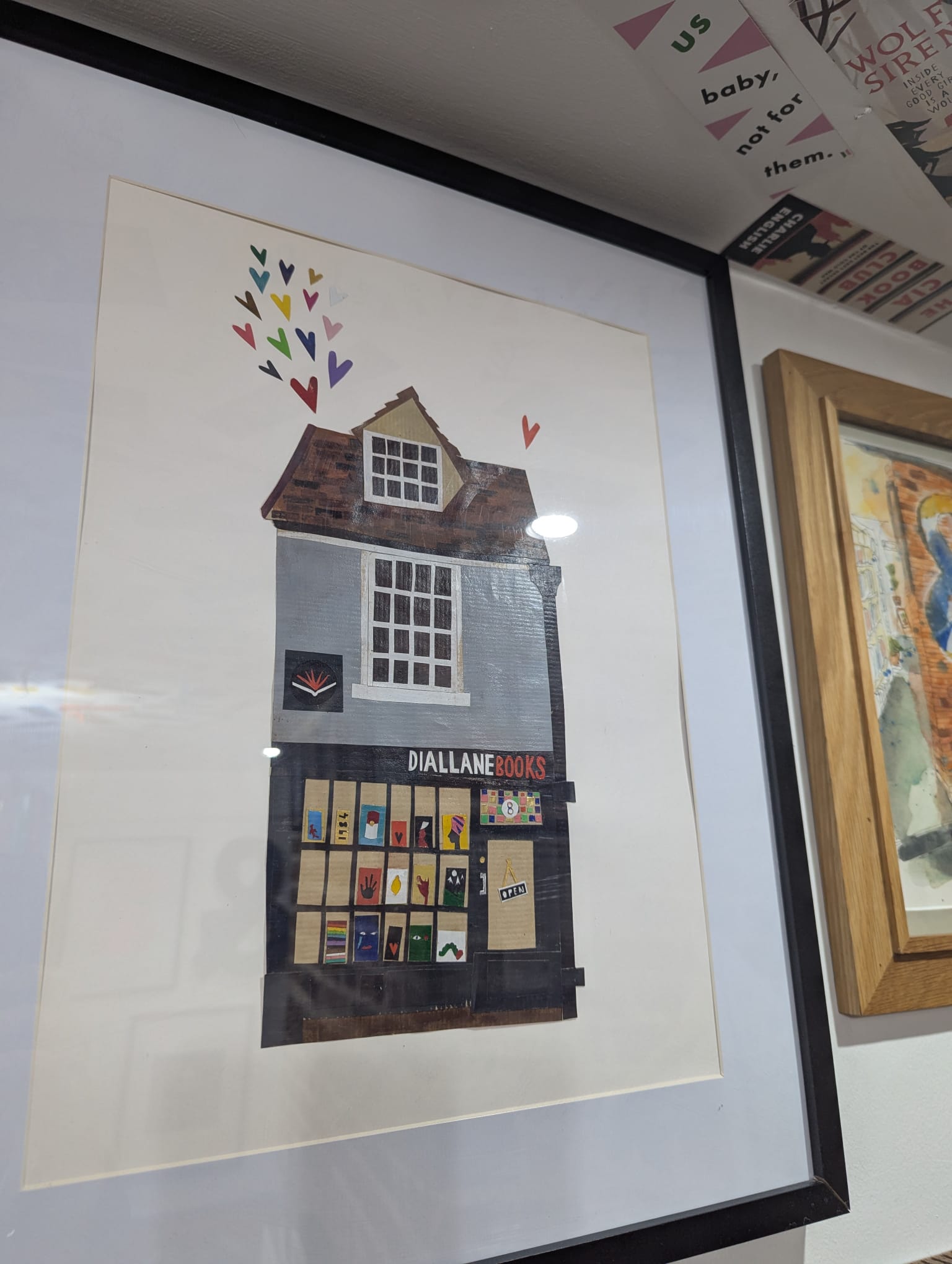 Dial Lane Bookshop fan art