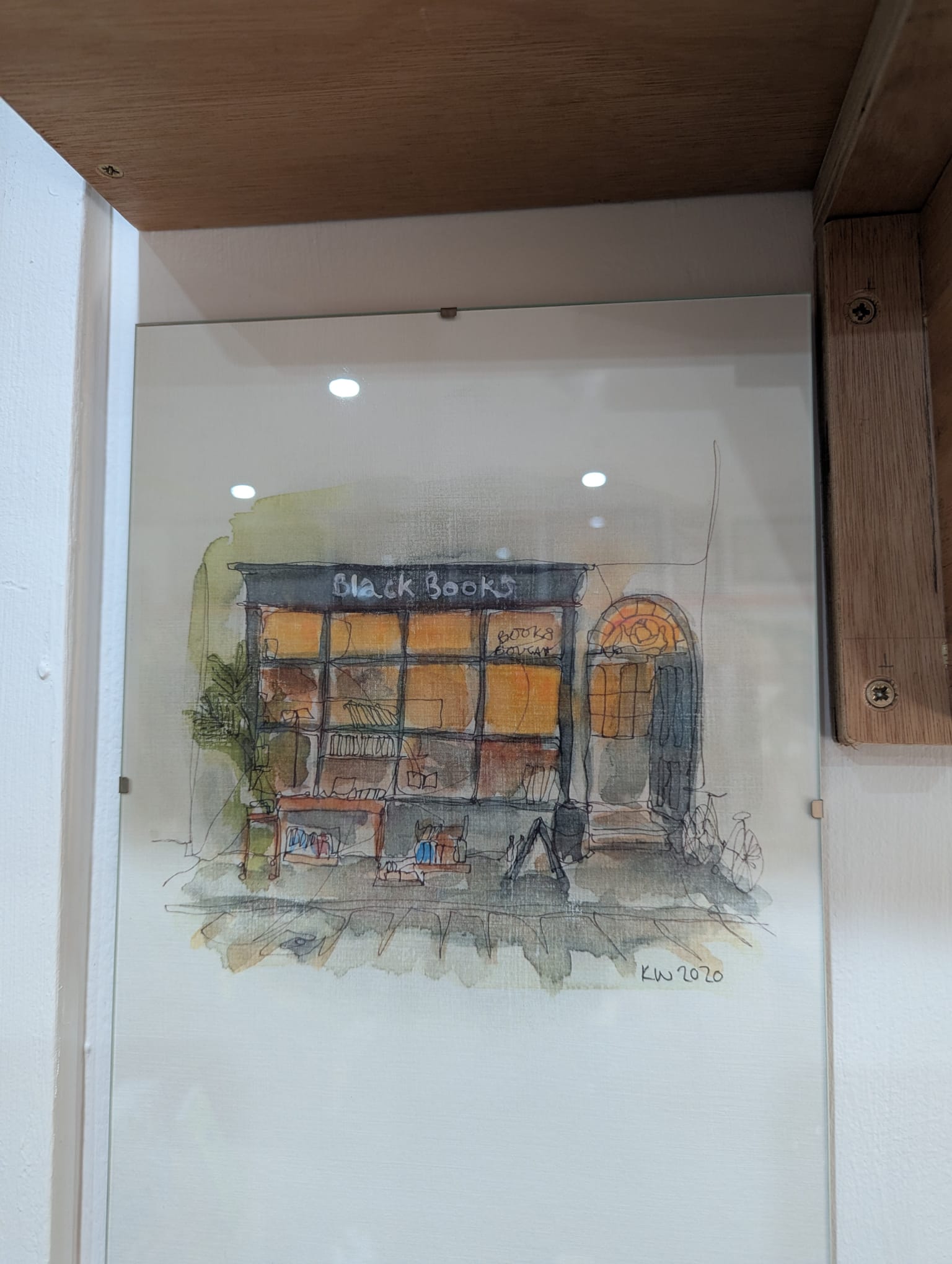 Dial Lane Bookshop fan art