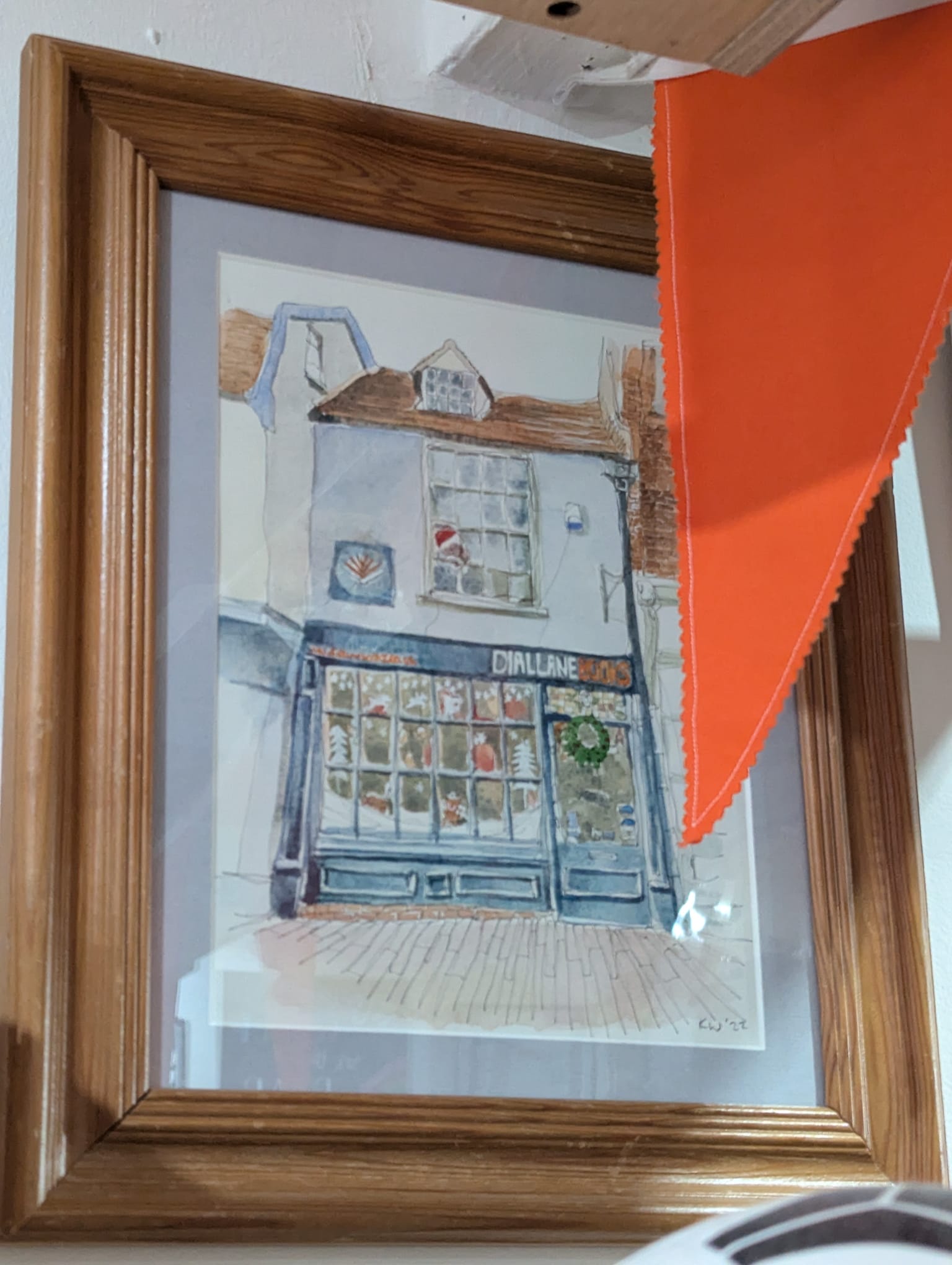 Dial Lane Bookshop fan art