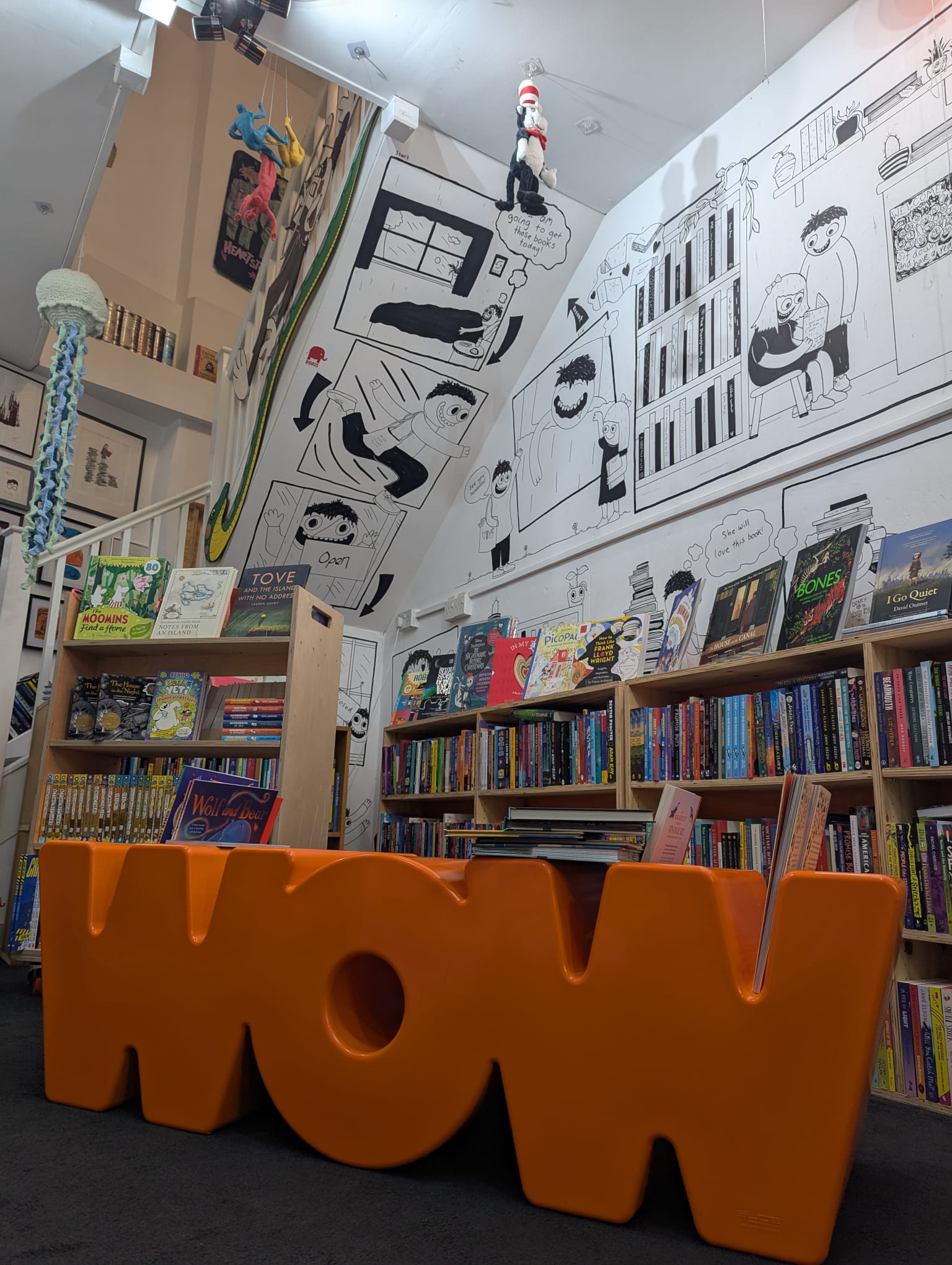 A wide range of kids books at Dial Lane Bookshop