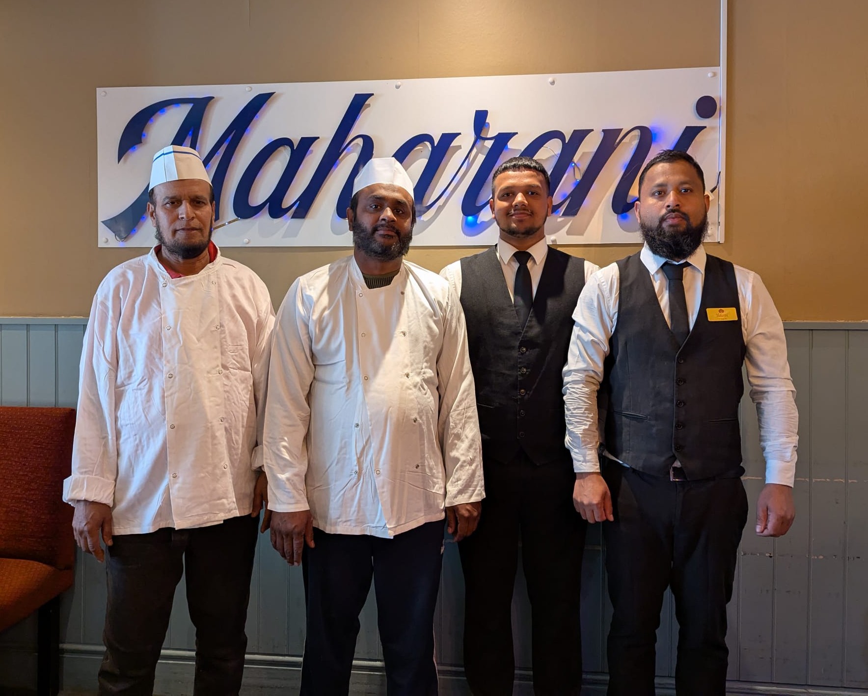 Maharani restaurant staff