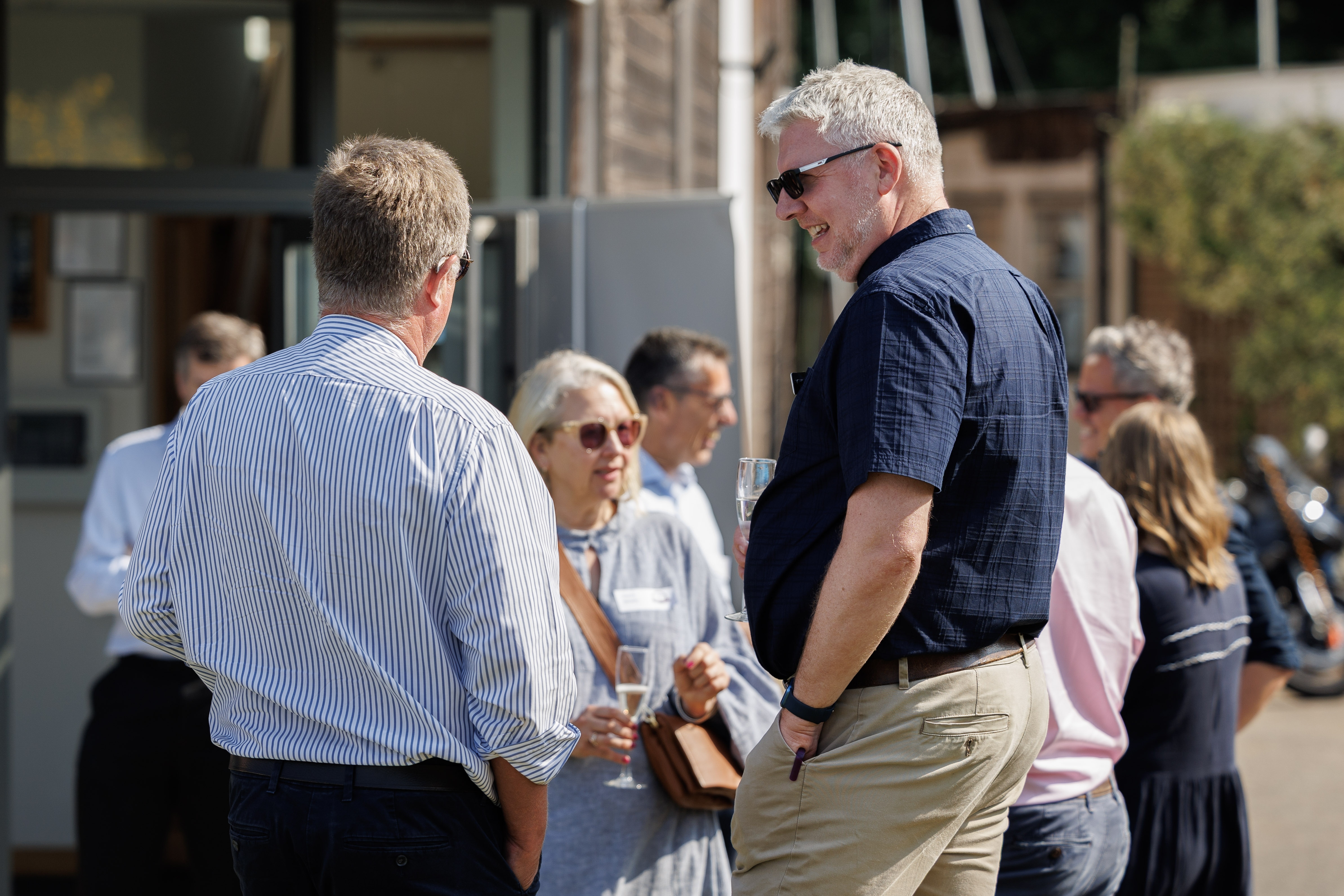 Colin Low at the company's 15-year anniversary event in June