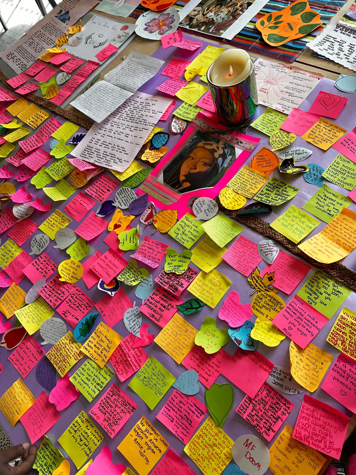 Tributes from friends in memory of Vivica Ogongo