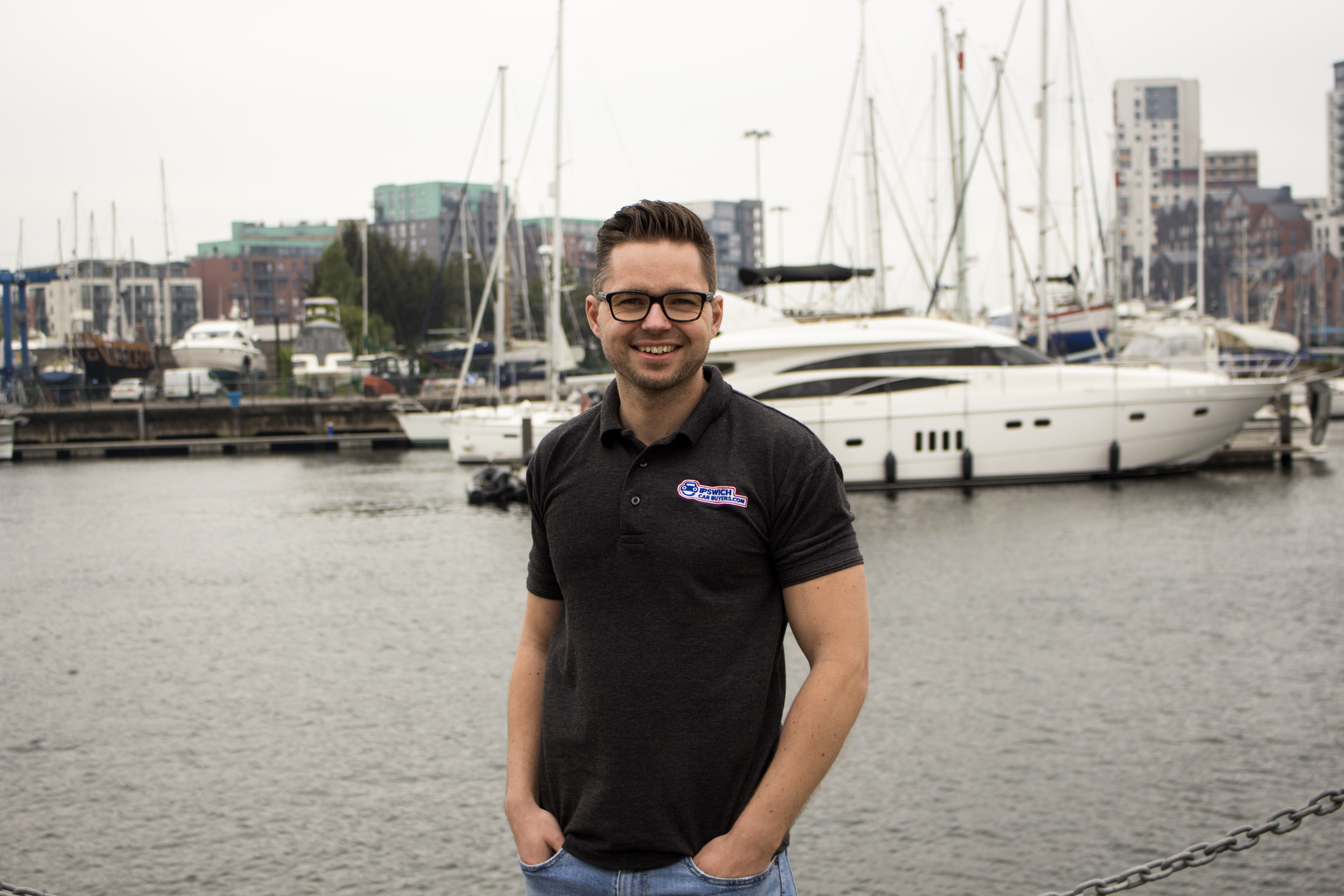 Man posing for photo