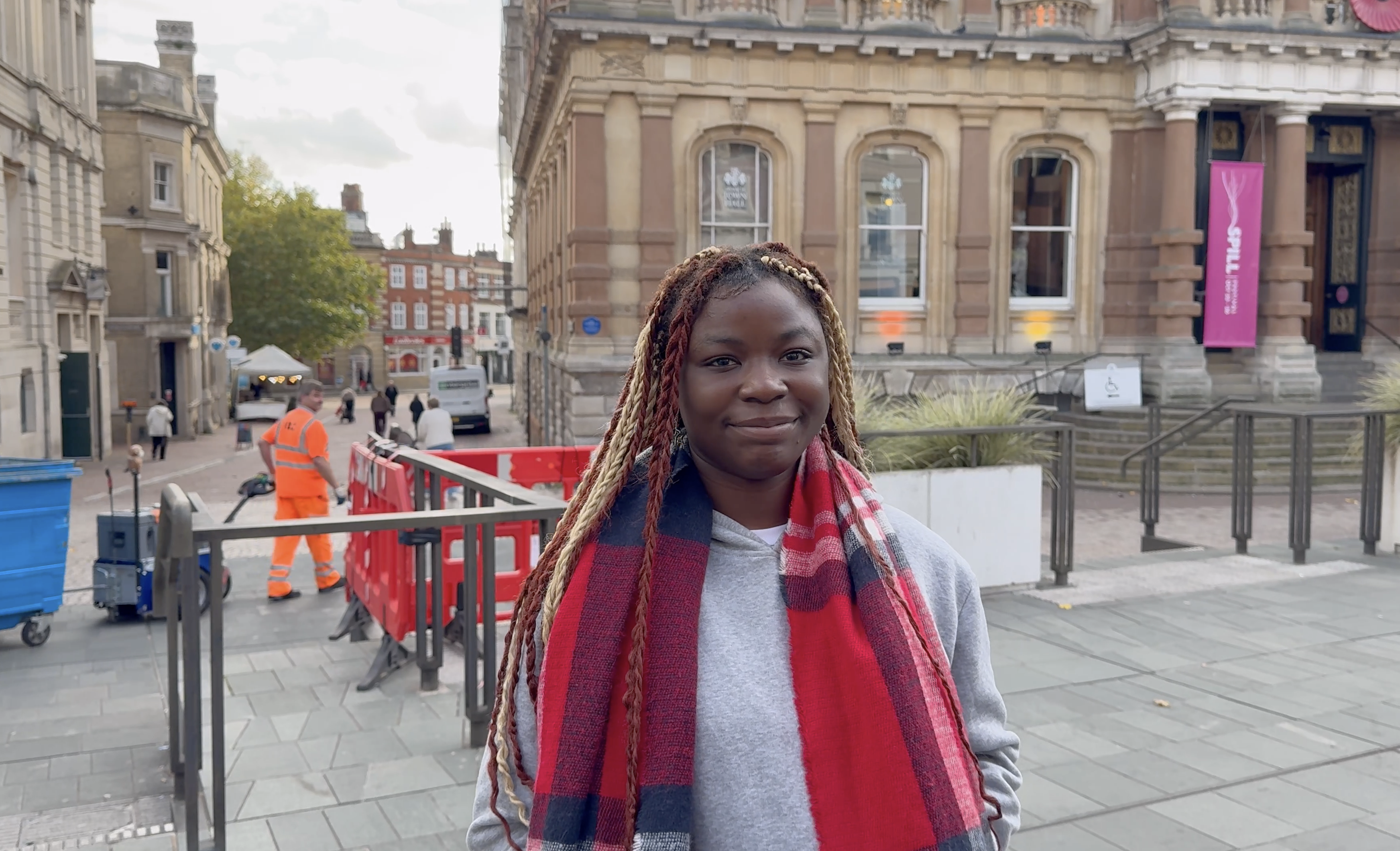 A Nigerian lady living in Ipswich would love to see her home city of Lagos on the Portal