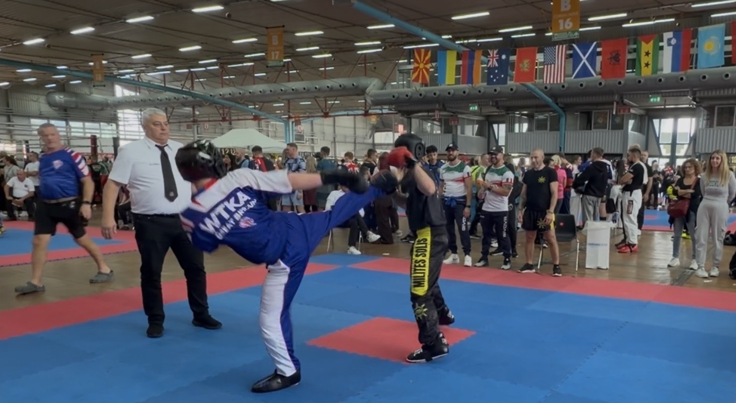 Kickboxing match