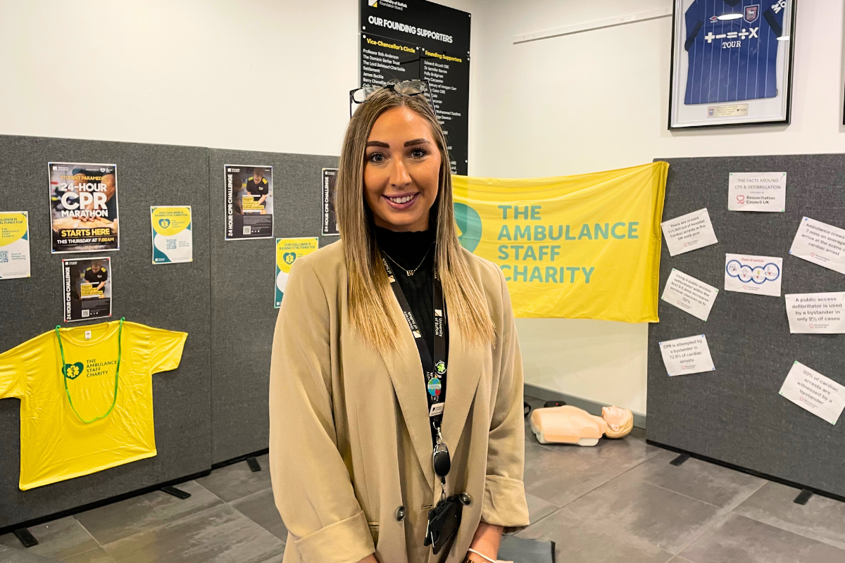 Bethany Weeks, Deputy Course Leader for the Paramedic Science course