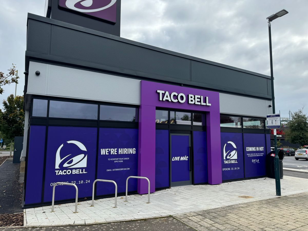 Taco Bell at Anglia Retail Park in Ipswich