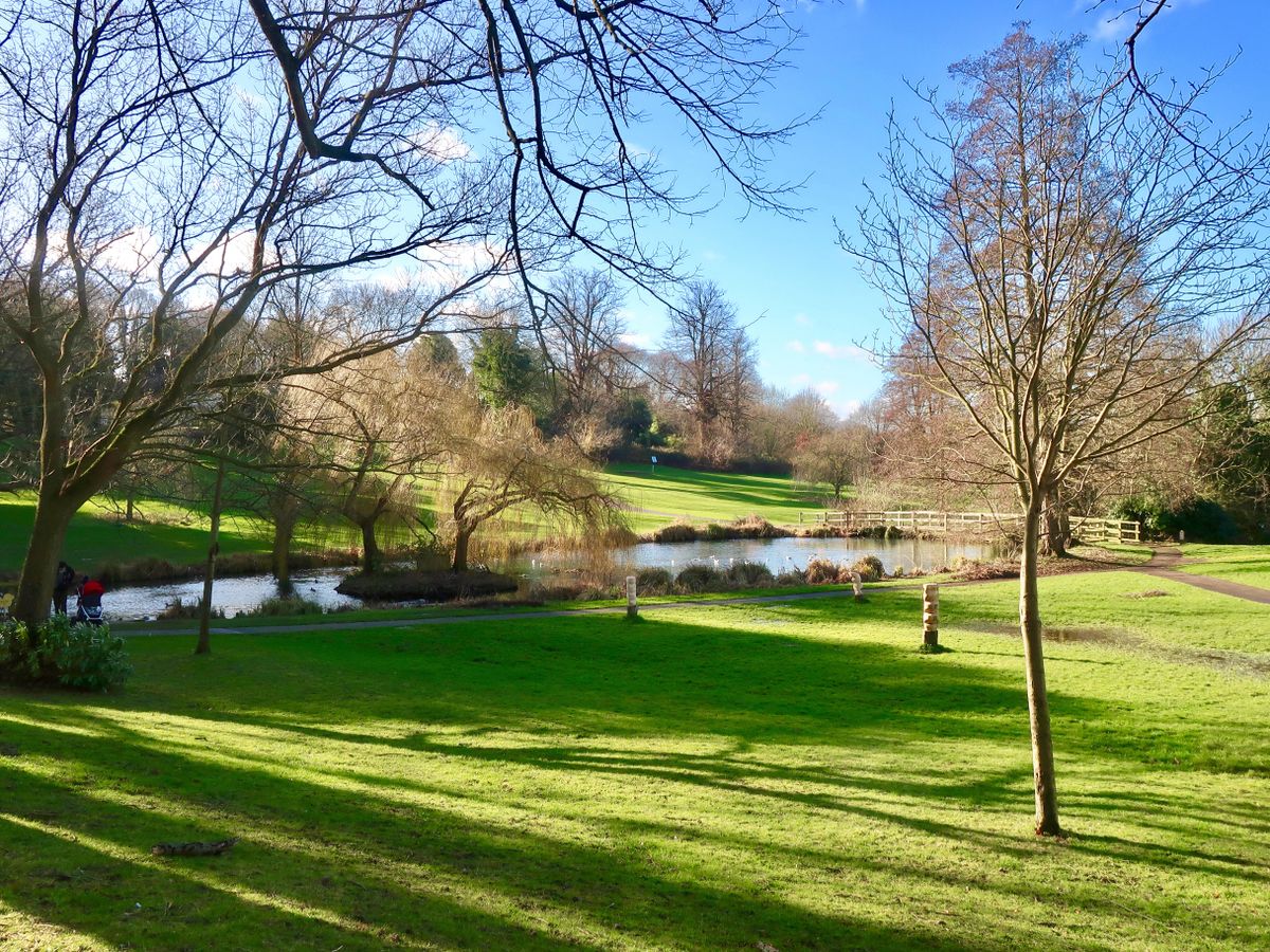 Holywells Park in Ipswich